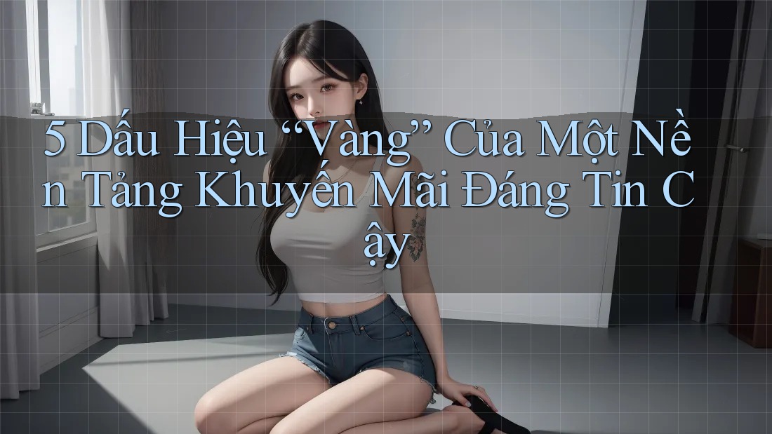 5 Dấu Hiệu “Vàng” Của Một Nền Tảng Khuyến Mãi Đáng Tin Cậy