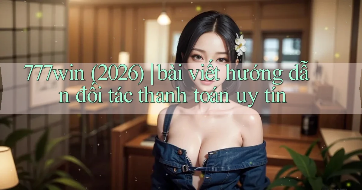 777win (2026) bài viết hướng dẫn đối tác thanh toán uy tín