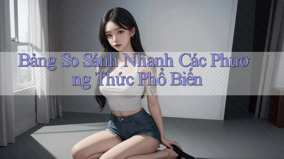 Bảng So Sánh Nhanh Các Phương Thức Phổ Biến