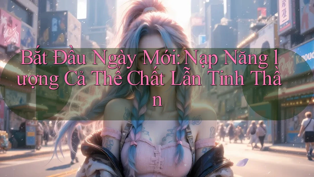 Bắt Đầu Ngày Mới: Nạp Năng lượng Cả Thể Chất Lẫn Tinh Thần Bắt Đầu Ngày Mới: Nạp Năng lượng Cả Thể Chất Lẫn Tinh Thần