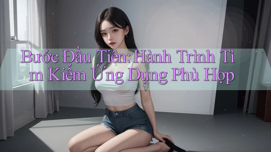 Bước Đầu Tiên: Hành Trình Tìm Kiếm Ứng Dụng Phù Hợp Bước Đầu Tiên: Hành Trình Tìm Kiếm Ứng Dụng Phù Hợp