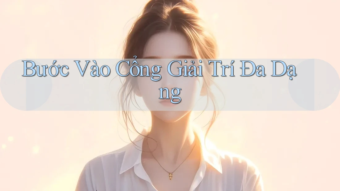 Bước Vào Cổng Giải Trí Đa Dạng Bước Vào Cổng Giải Trí Đa Dạng