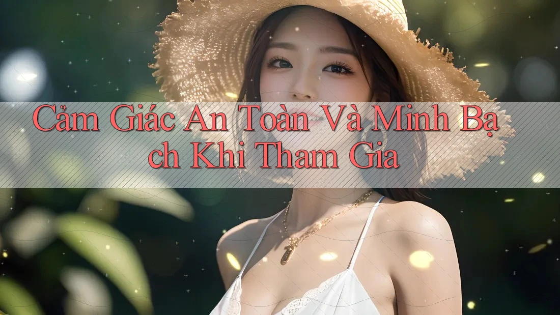 Cảm Giác An Toàn Và Minh Bạch Khi Tham Gia Cảm Giác An Toàn Và Minh Bạch Khi Tham Gia