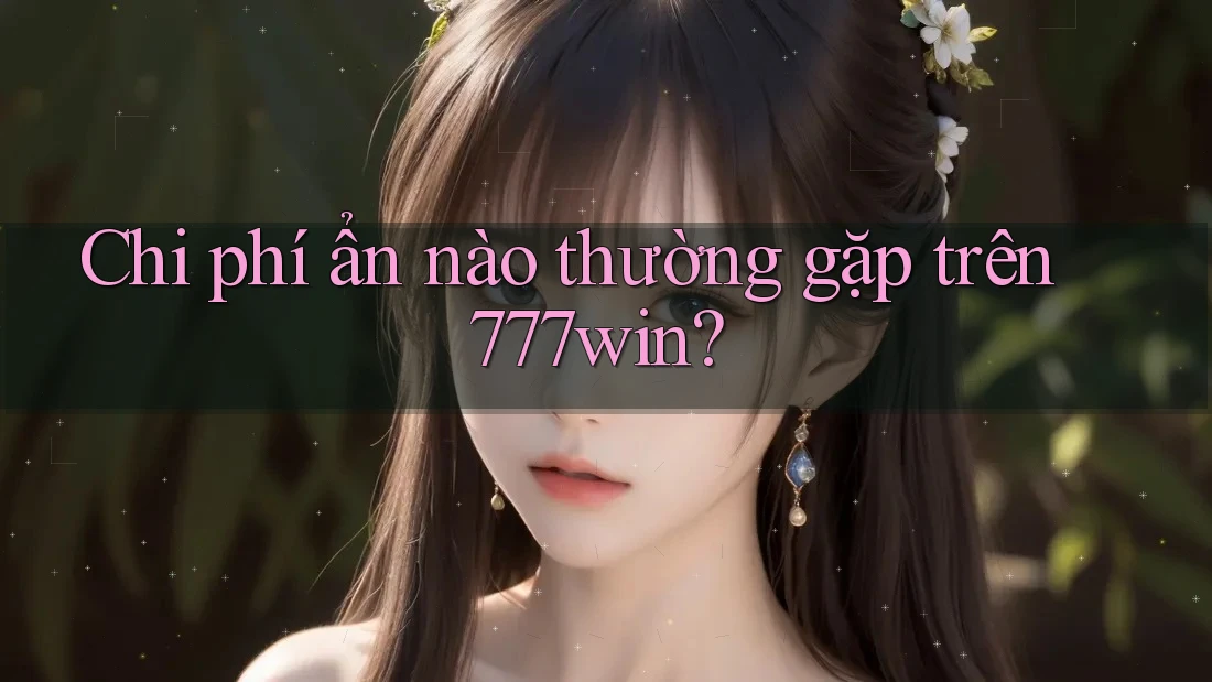 Chi phí ẩn nào thường gặp trên 777win? Chi phí ẩn nào thường gặp trên 777win?
