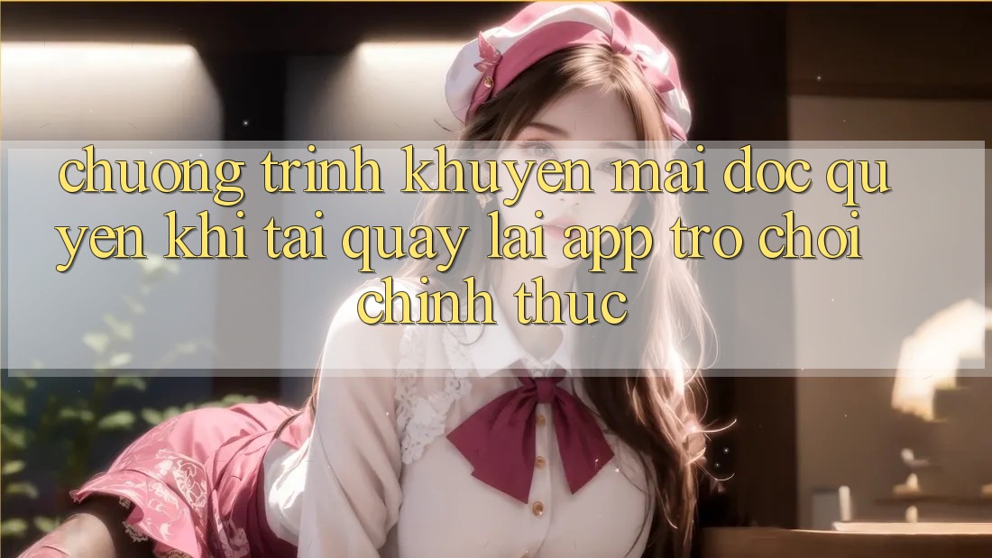 Chương Trình Khuyến Mãi Độc Quyền Khi Tải quay lại App Trò chơi Chính Thức Chương Trình Khuyến Mãi Độc Quyền Khi Tải quay lại App Trò chơi Chính Thức
