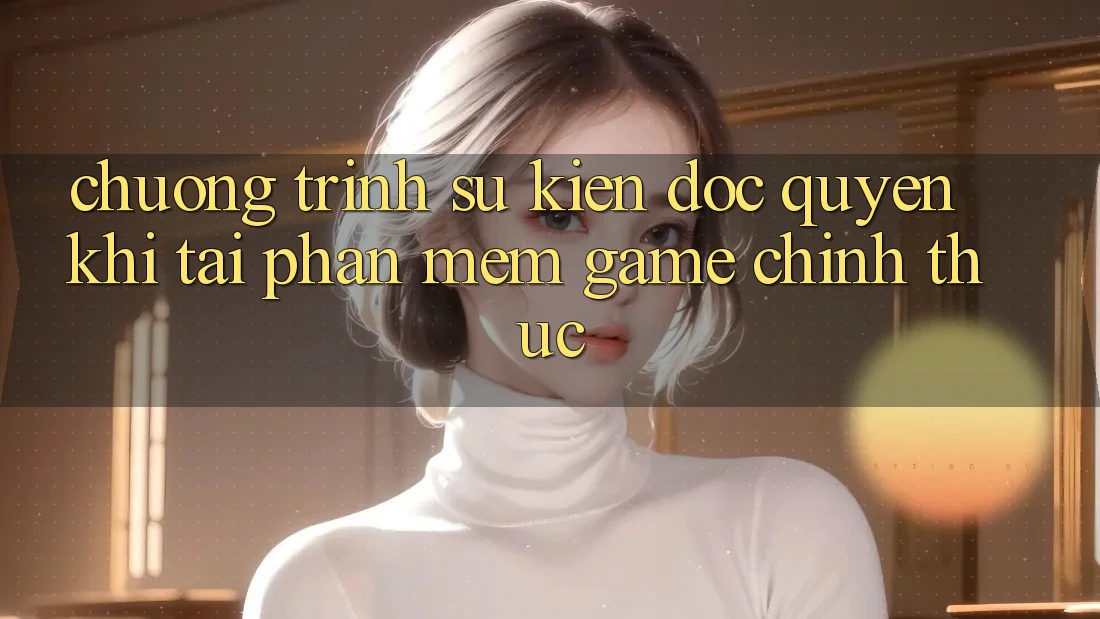 Chương Trình Sự kiện Độc Quyền Khi Tải Phần mềm Game Chính Thức Chương Trình Sự kiện Độc Quyền Khi Tải Phần mềm Game Chính Thức