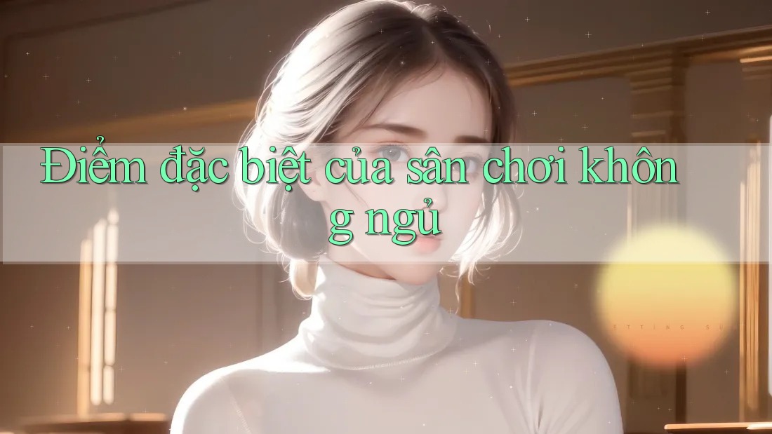 Điểm đặc biệt của sân chơi không ngủ Điểm đặc biệt của sân chơi không ngủ