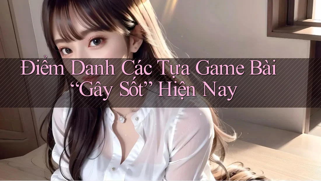 Điểm Danh Các Tựa Game Bài “Gây Sốt” Hiện Nay Điểm Danh Các Tựa Game Bài “Gây Sốt” Hiện Nay