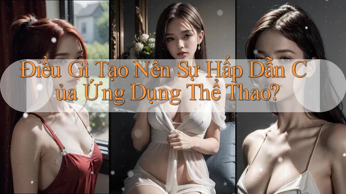 Điều Gì Tạo Nên Sự Hấp Dẫn Của Ứng Dụng Thể Thao?