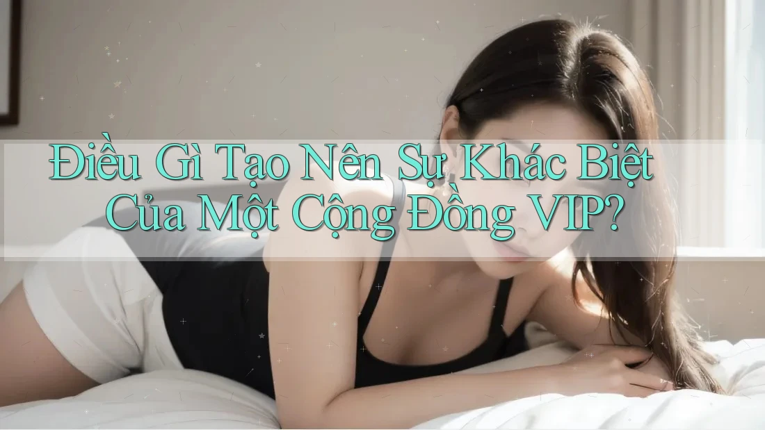 Điều Gì Tạo Nên Sự Khác Biệt Của Một Cộng Đồng VIP? Điều Gì Tạo Nên Sự Khác Biệt Của Một Cộng Đồng VIP?