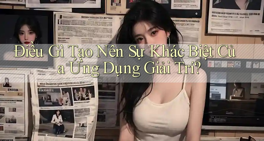 Điều Gì Tạo Nên Sự Khác Biệt Của Ứng Dụng Giải Trí?