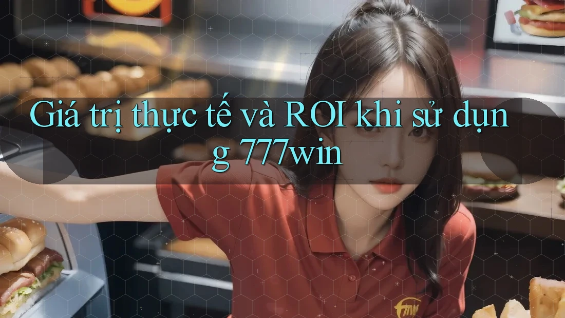 Giá trị thực tế và ROI khi sử dụng 777win Giá trị thực tế và ROI khi sử dụng 777win