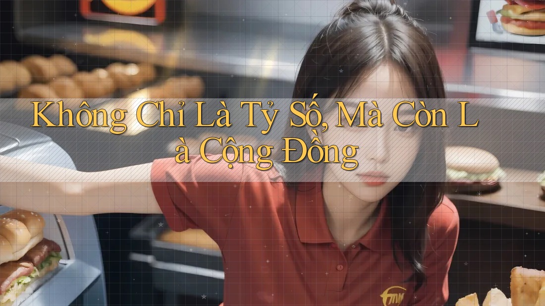 Không Chỉ Là Tỷ Số, Mà Còn Là Cộng Đồng Không Chỉ Là Tỷ Số, Mà Còn Là Cộng Đồng