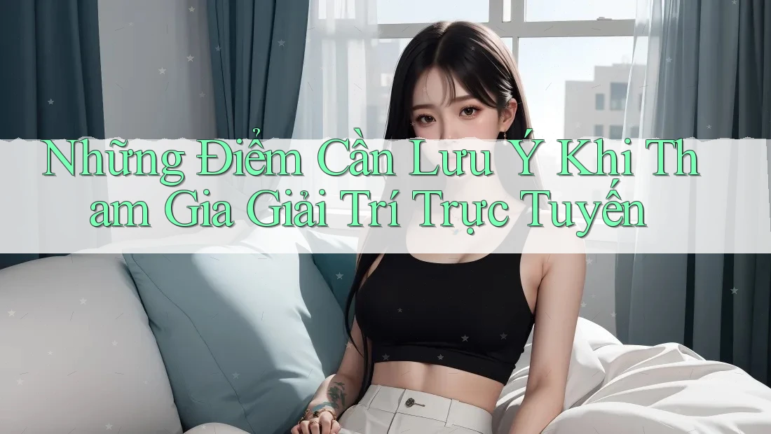 Những Điểm Cần Lưu Ý Khi Tham Gia Giải Trí Trực Tuyến Những Điểm Cần Lưu Ý Khi Tham Gia Giải Trí Trực Tuyến