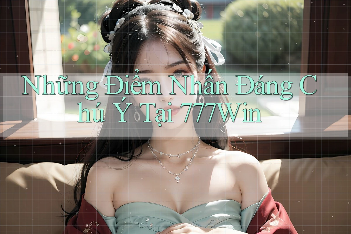 Những Điểm Nhấn Đáng Chú Ý Tại 777Win Những Điểm Nhấn Đáng Chú Ý Tại 777Win