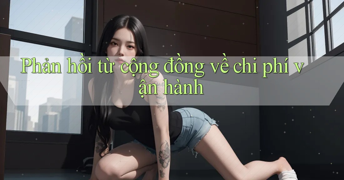 Phản hồi từ cộng đồng về chi phí vận hành