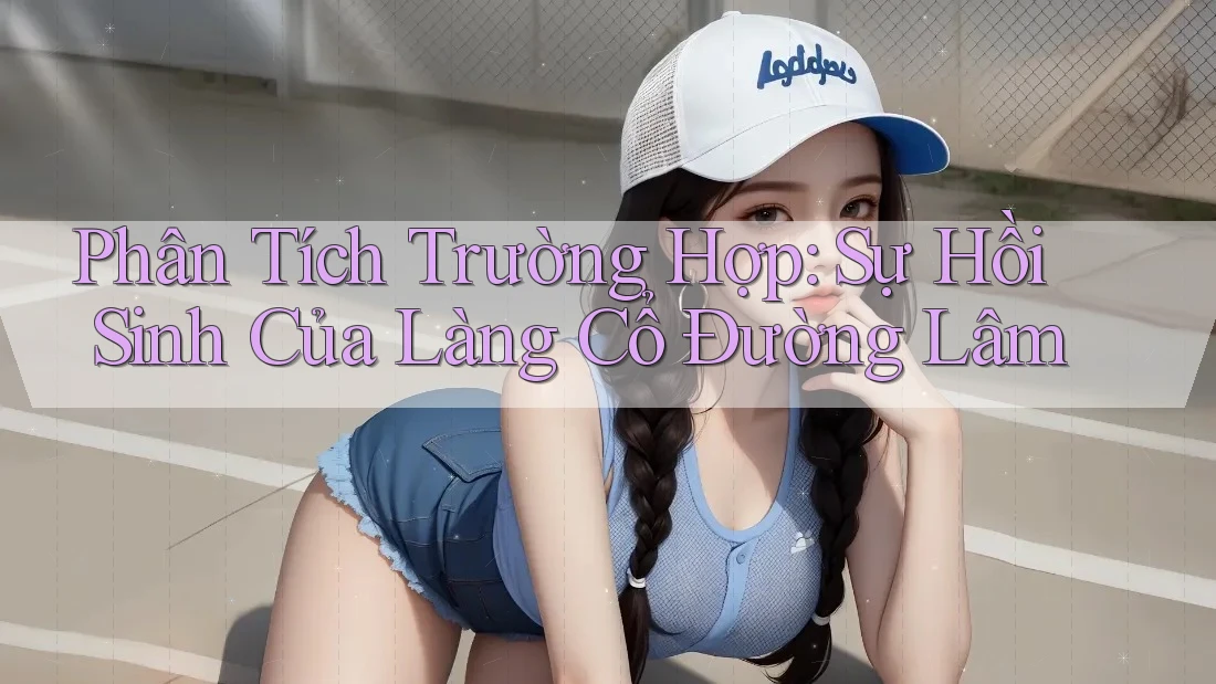 Phân Tích Trường Hợp: Sự Hồi Sinh Của Làng Cổ Đường Lâm Phân Tích Trường Hợp: Sự Hồi Sinh Của Làng Cổ Đường Lâm