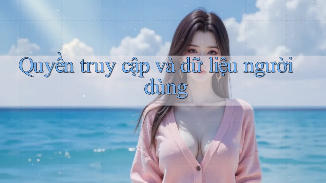Quyền truy cập và dữ liệu người dùng Quyền truy cập và dữ liệu người dùng