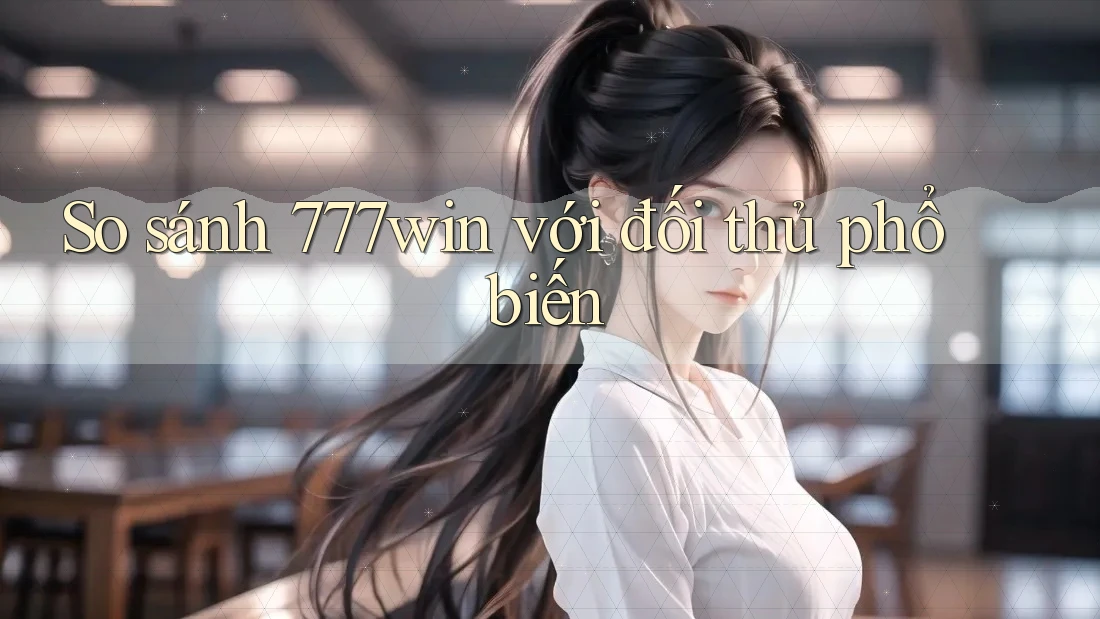 So sánh 777win với đối thủ phổ biến So sánh 777win với đối thủ phổ biến