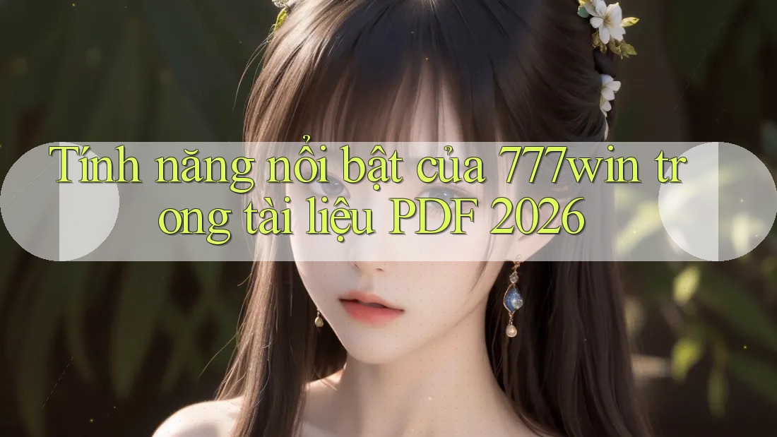 Tính năng nổi bật của 777win trong tài liệu PDF 2026 Tính năng nổi bật của 777win trong tài liệu PDF 2026