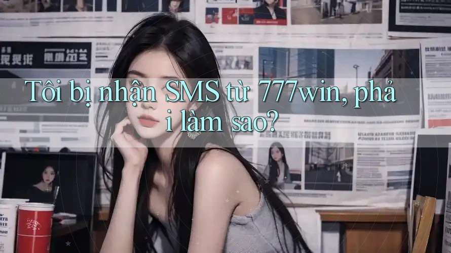 Tôi bị nhận SMS từ 777win, phải làm sao?