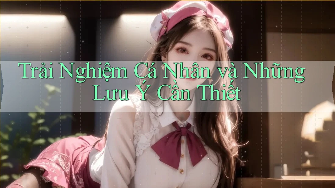 Trải Nghiệm Cá Nhân và Những Lưu Ý Cần Thiết Trải Nghiệm Cá Nhân và Những Lưu Ý Cần Thiết