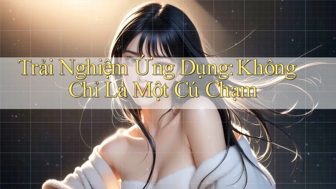 Trải Nghiệm Ứng Dụng: Không Chỉ Là Một Cú Chạm Trải Nghiệm Ứng Dụng: Không Chỉ Là Một Cú Chạm