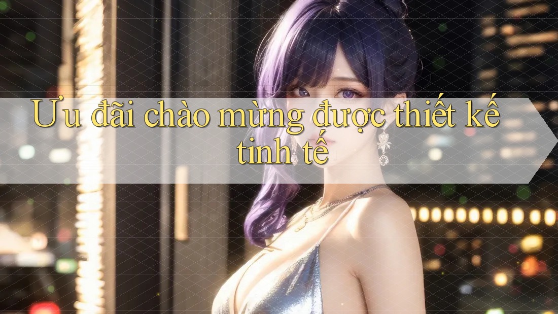 Ưu đãi chào mừng được thiết kế tinh tế