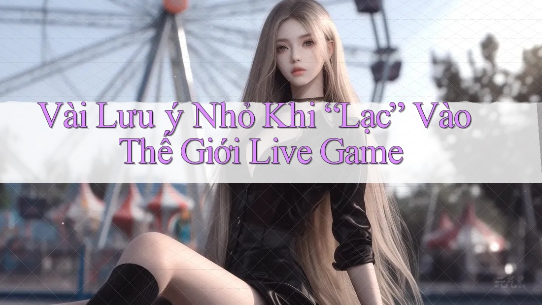 Vài Lưu ý Nhỏ Khi “Lạc” Vào Thế Giới Live Game Vài Lưu ý Nhỏ Khi “Lạc” Vào Thế Giới Live Game