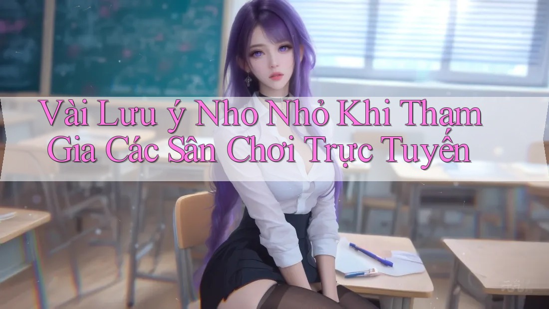 Vài Lưu ý Nho Nhỏ Khi Tham Gia Các Sân Chơi Trực Tuyến Vài Lưu ý Nho Nhỏ Khi Tham Gia Các Sân Chơi Trực Tuyến