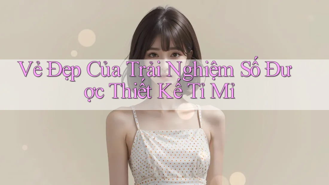 Vẻ Đẹp Của Trải Nghiệm Số Được Thiết Kế Tỉ Mỉ Vẻ Đẹp Của Trải Nghiệm Số Được Thiết Kế Tỉ Mỉ