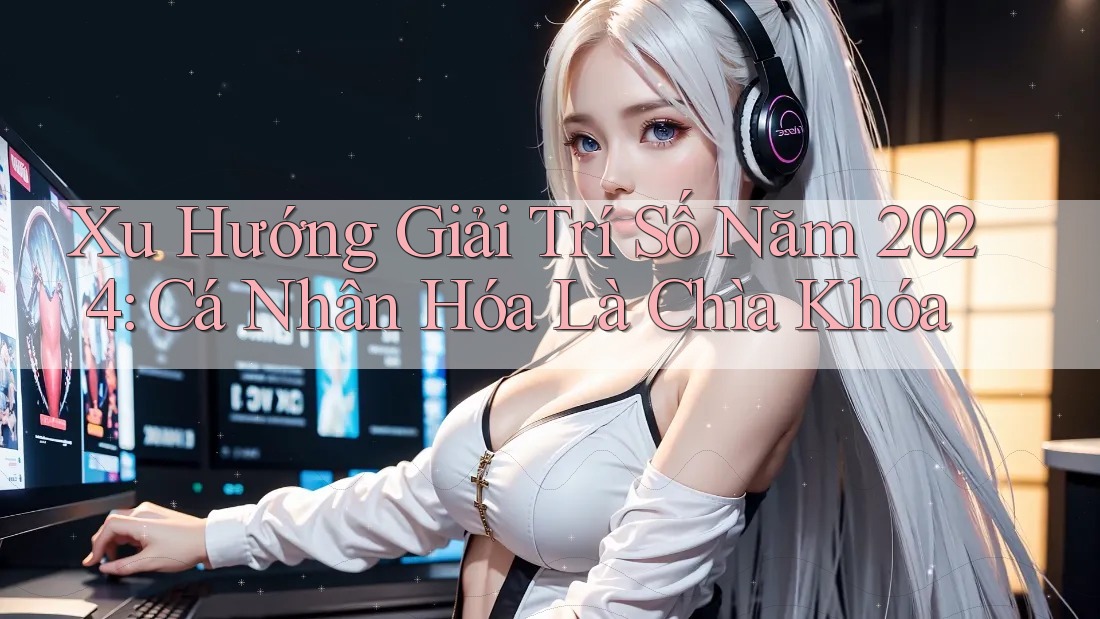 Xu Hướng Giải Trí Số Năm 2024: Cá Nhân Hóa Là Chìa Khóa Xu Hướng Giải Trí Số Năm 2024: Cá Nhân Hóa Là Chìa Khóa